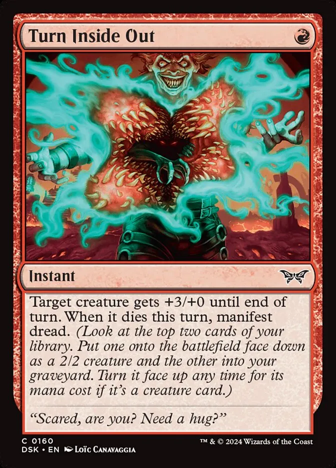 Turn Inside Out Front Face