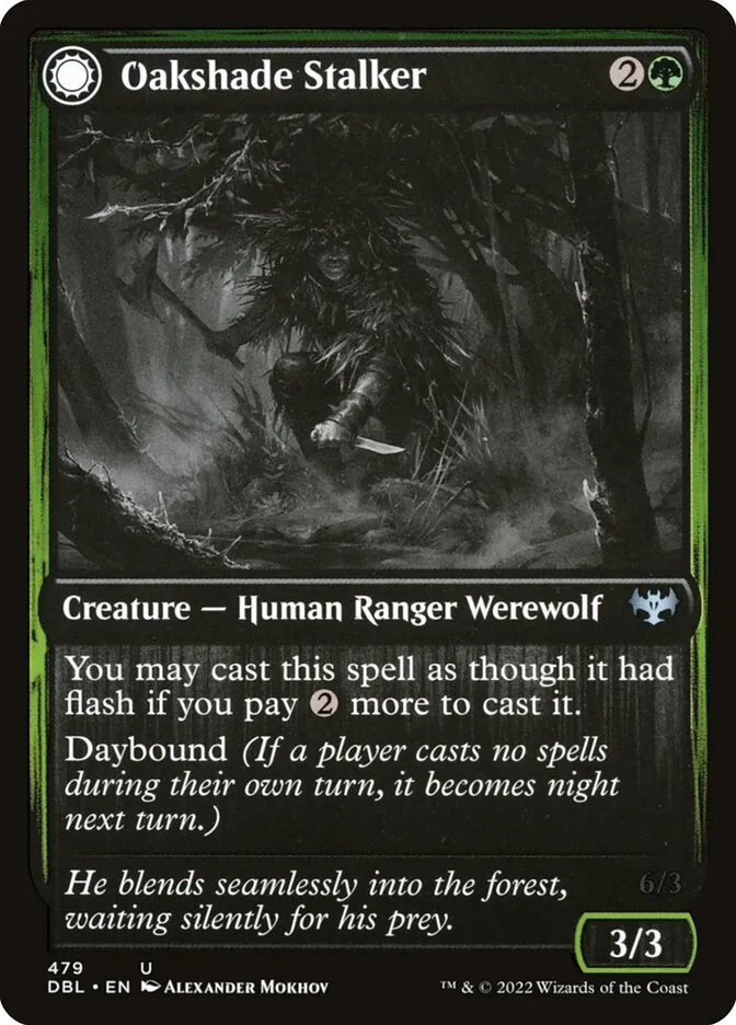 Oakshade Stalker // Moonlit Ambusher Front Face