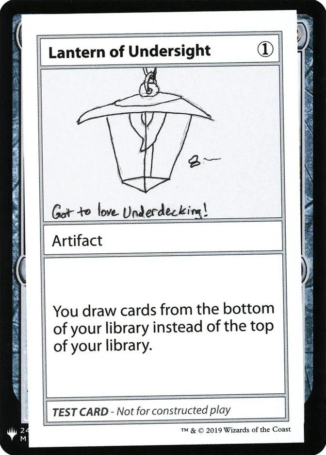 Lantern of Undersight Front Face