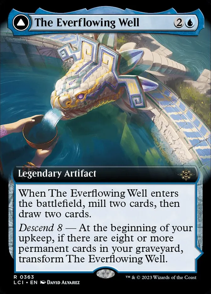 The Everflowing Well // The Myriad Pools Front Face