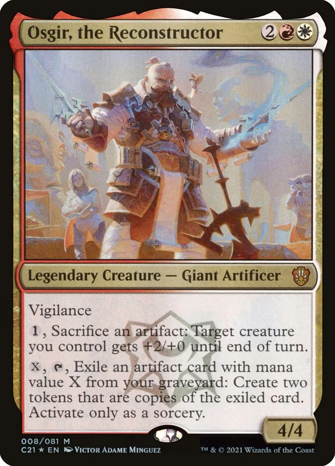 Osgir, the Reconstructor Front Face