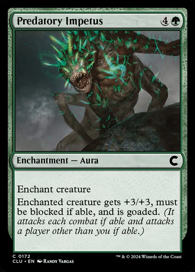 Predatory Impetus Front Face