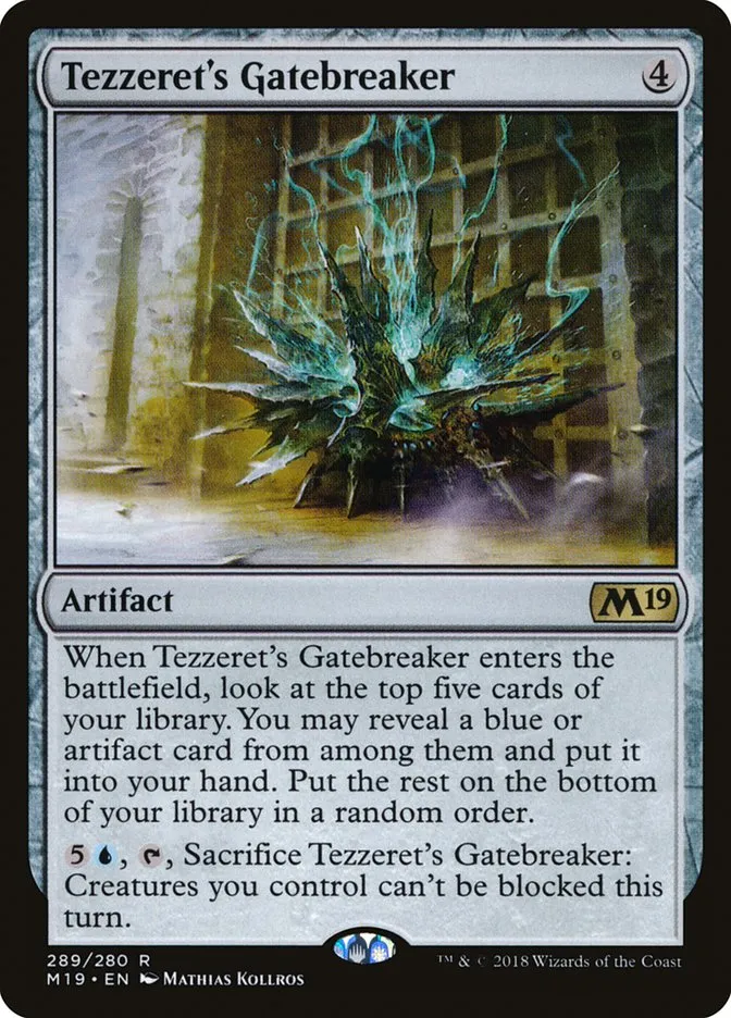 Tezzeret's Gatebreaker Front Face