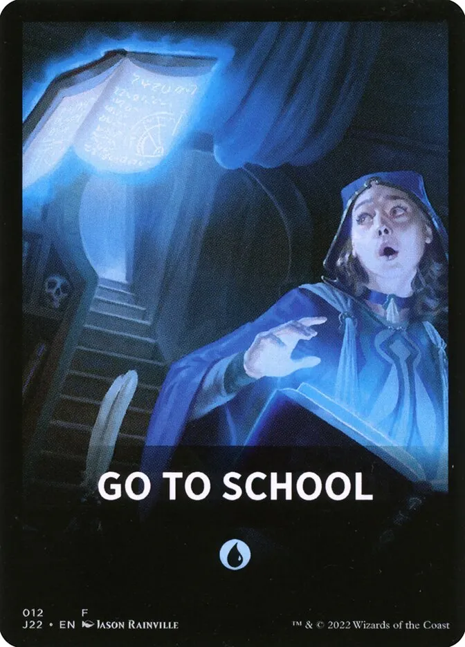 Go to School Front Face