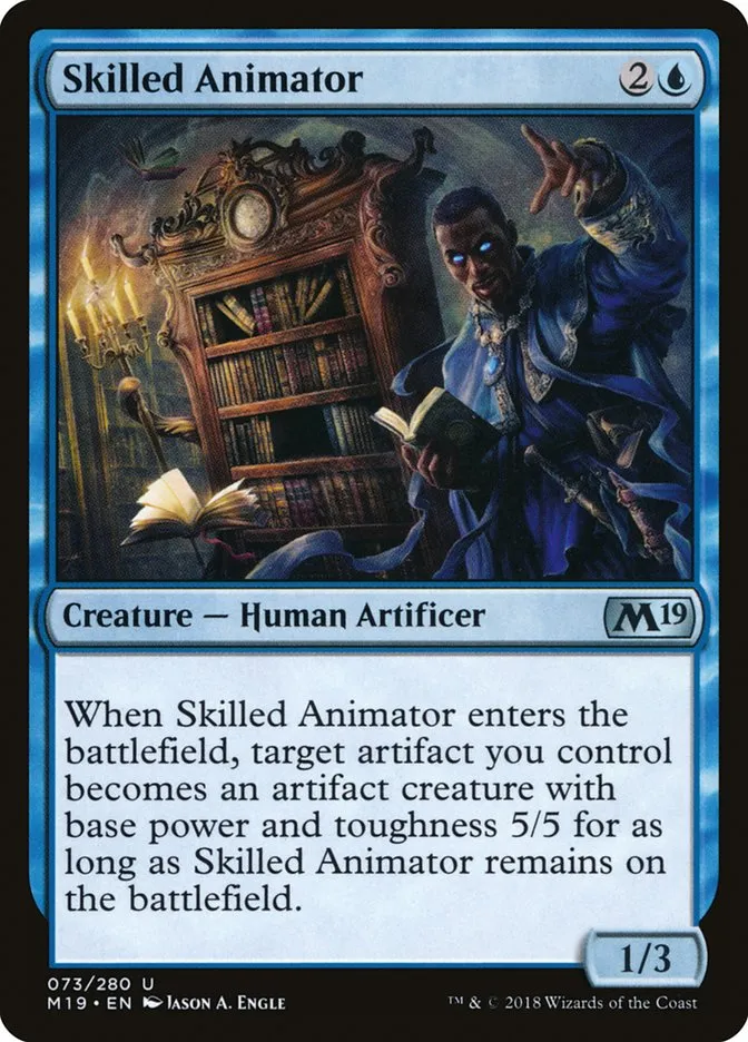 Skilled Animator Front Face