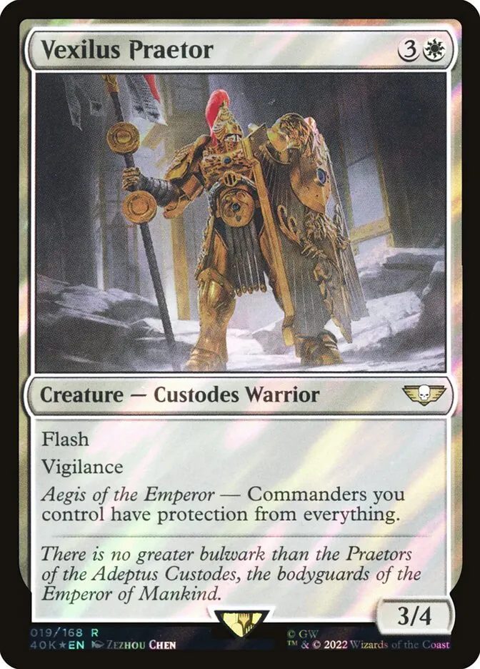 Vexilus Praetor Front Face