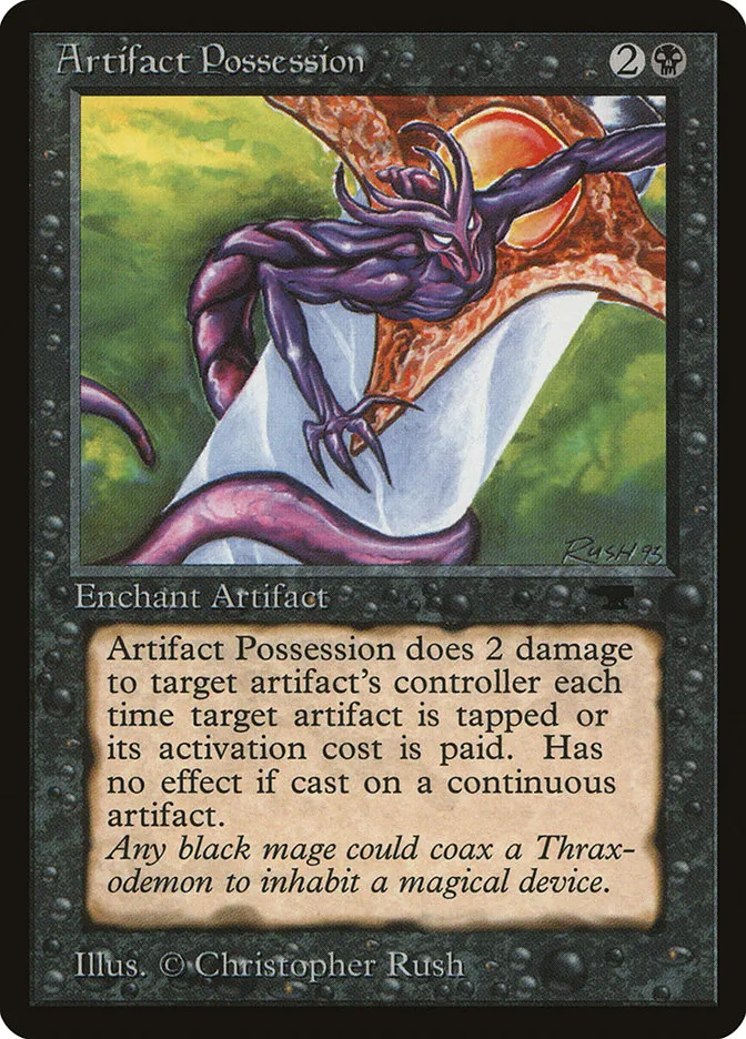 Artifact Possession Front Face