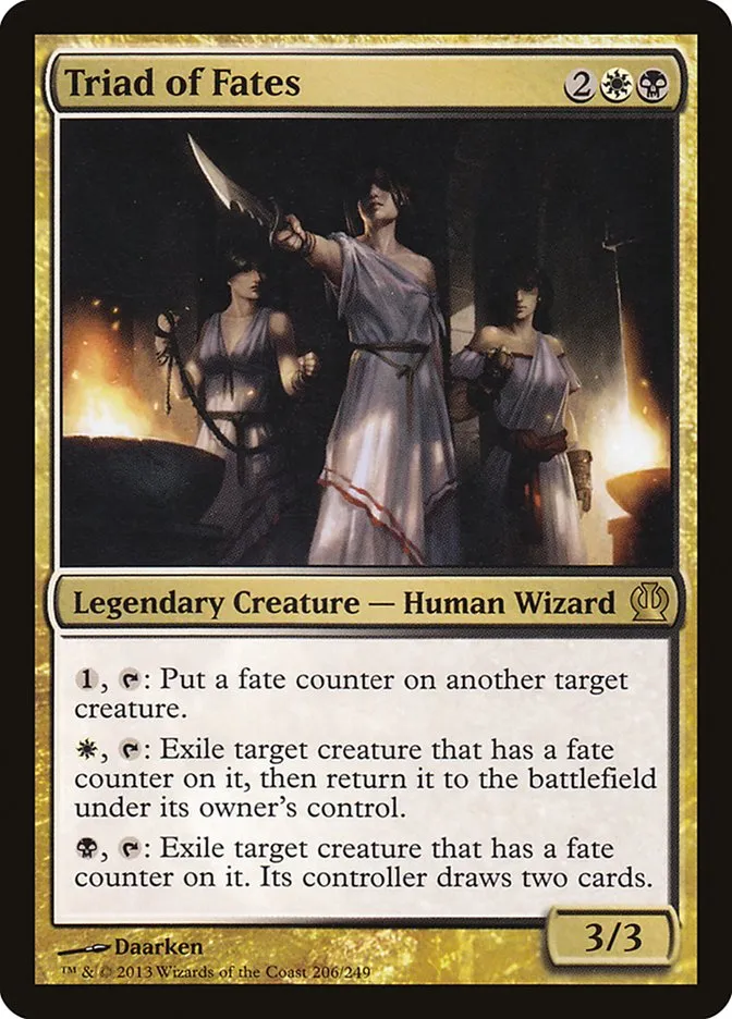 Triad of Fates Front Face