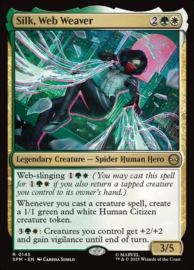 Silk, Web Weaver