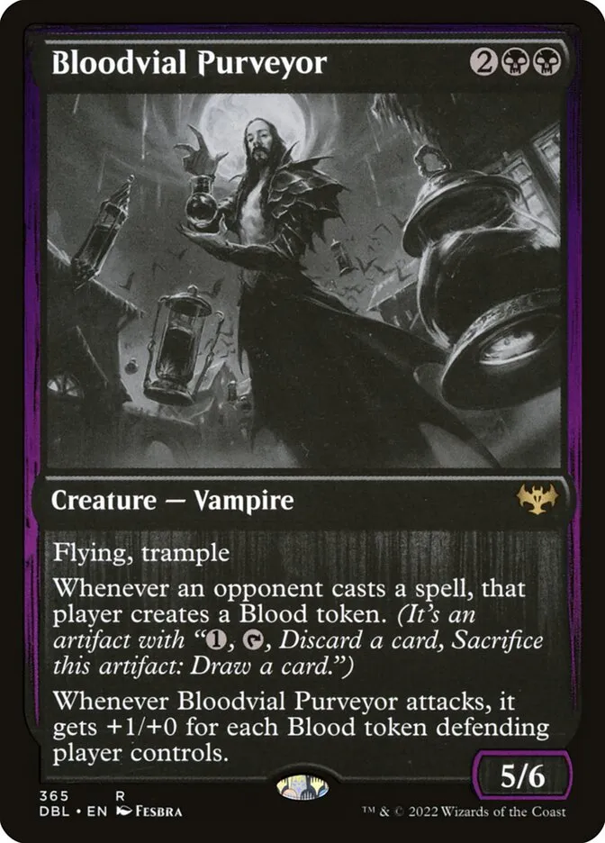 Bloodvial Purveyor Front Face