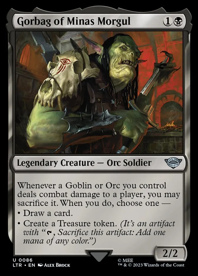 Gorbag of Minas Morgul Front Face