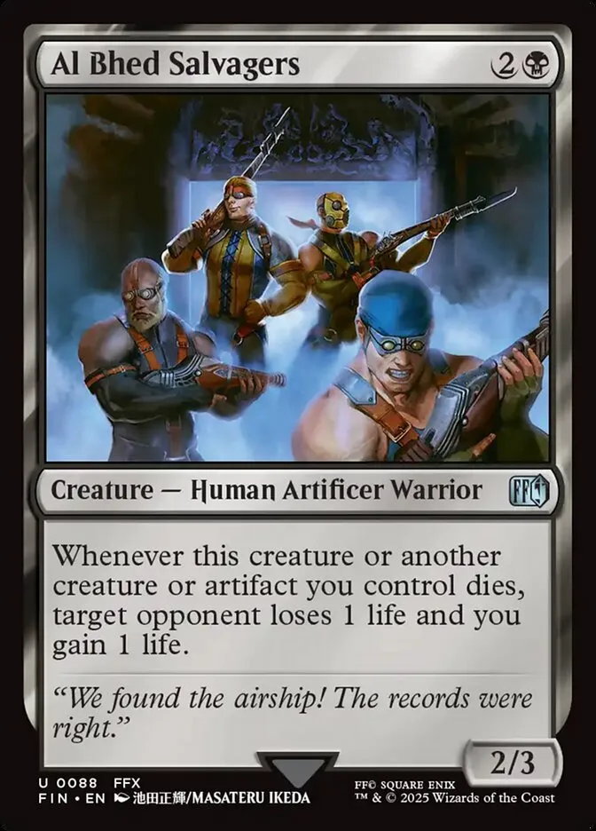 Al Bhed Salvagers Front Face