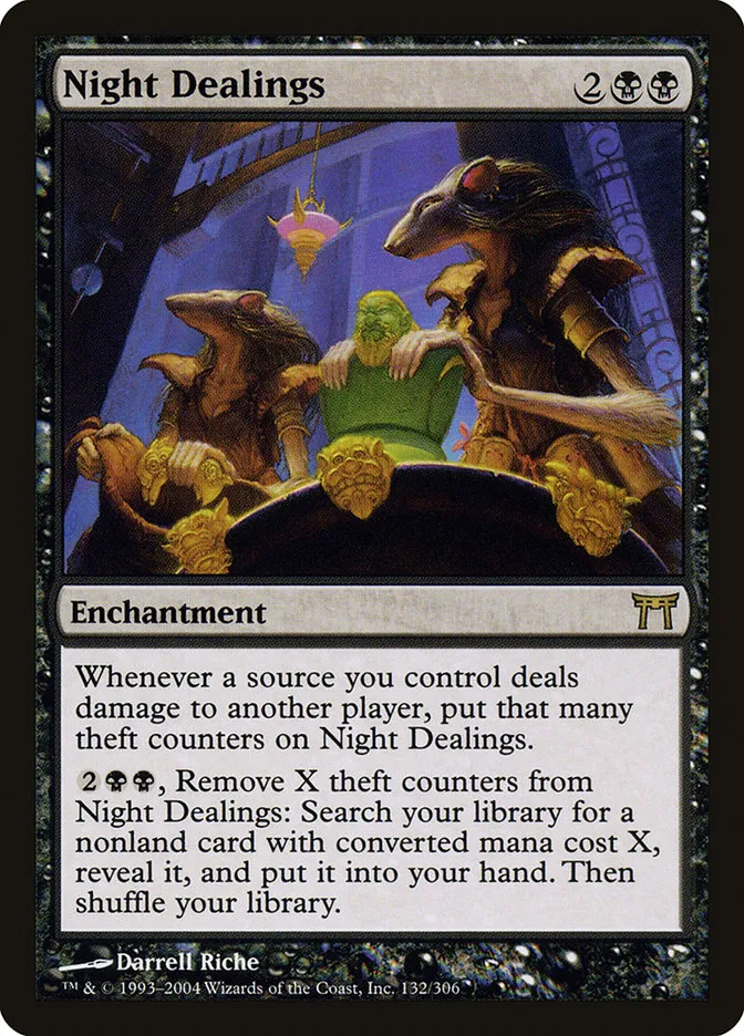 Night Dealings Front Face