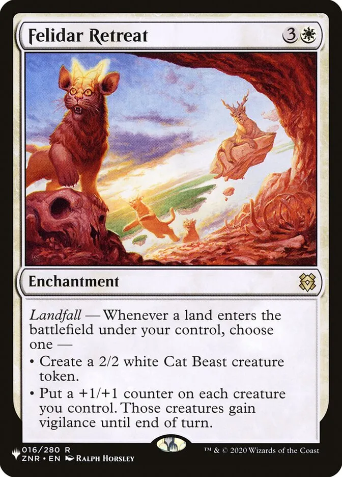 Felidar Retreat Front Face
