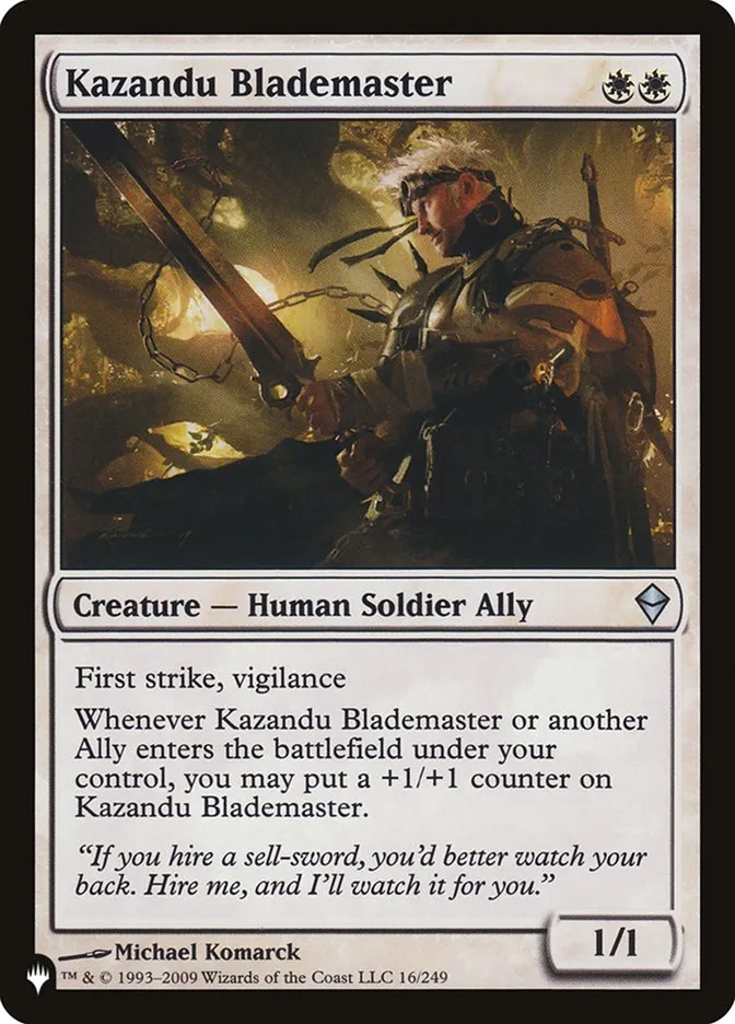 Kazandu Blademaster Front Face
