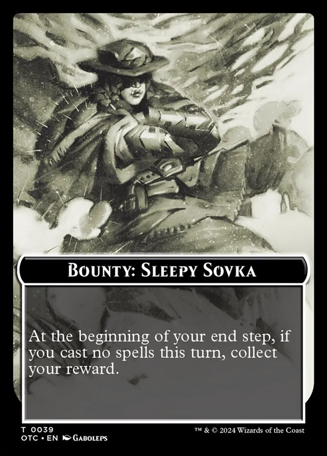 Bounty: Sleepy Sovka // Wanted! Front Face
