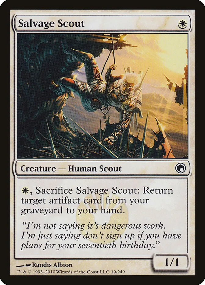Salvage Scout Front Face