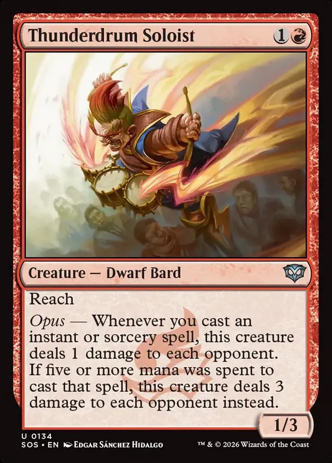 Thunderdrum Soloist Front Face