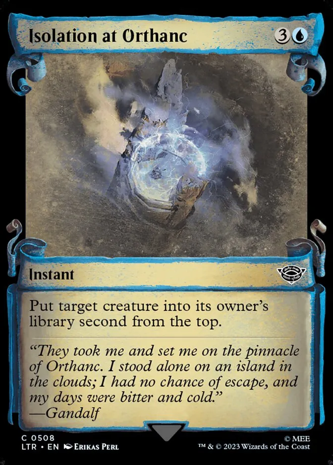 Isolation at Orthanc Front Face