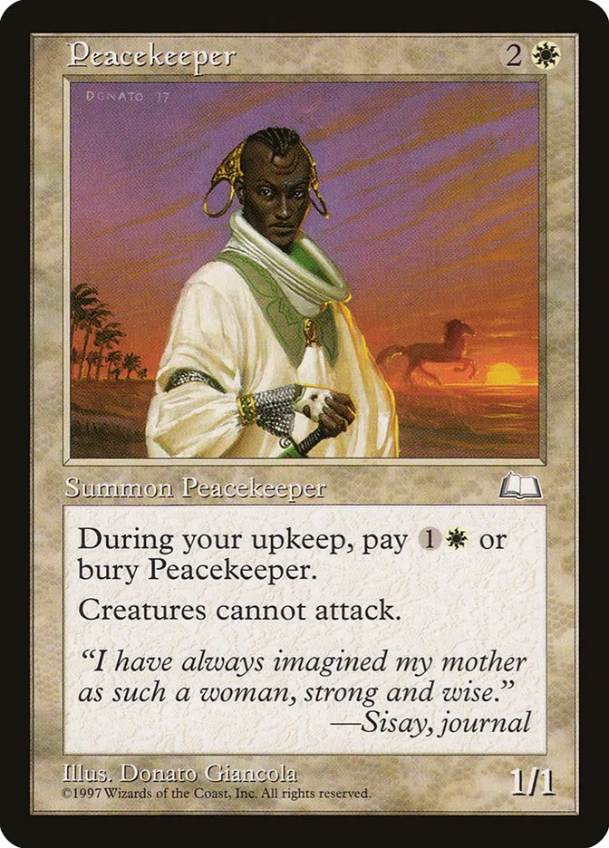 Peacekeeper Front Face