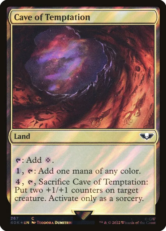 Cave of Temptation Front Face