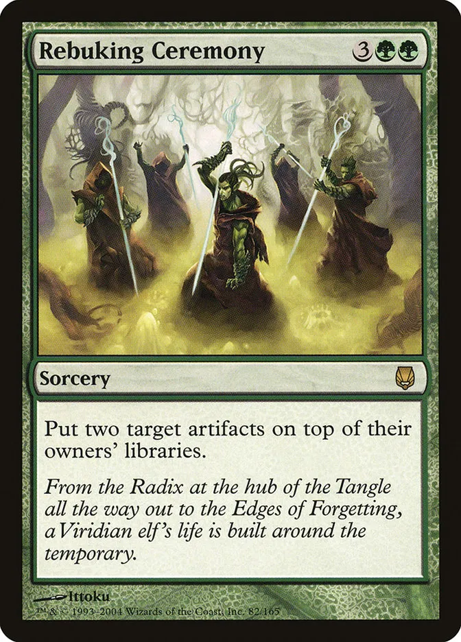 Rebuking Ceremony Front Face