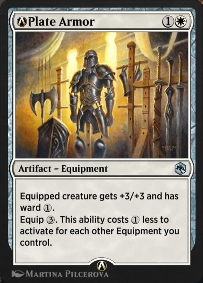 A-Plate Armor Front Face