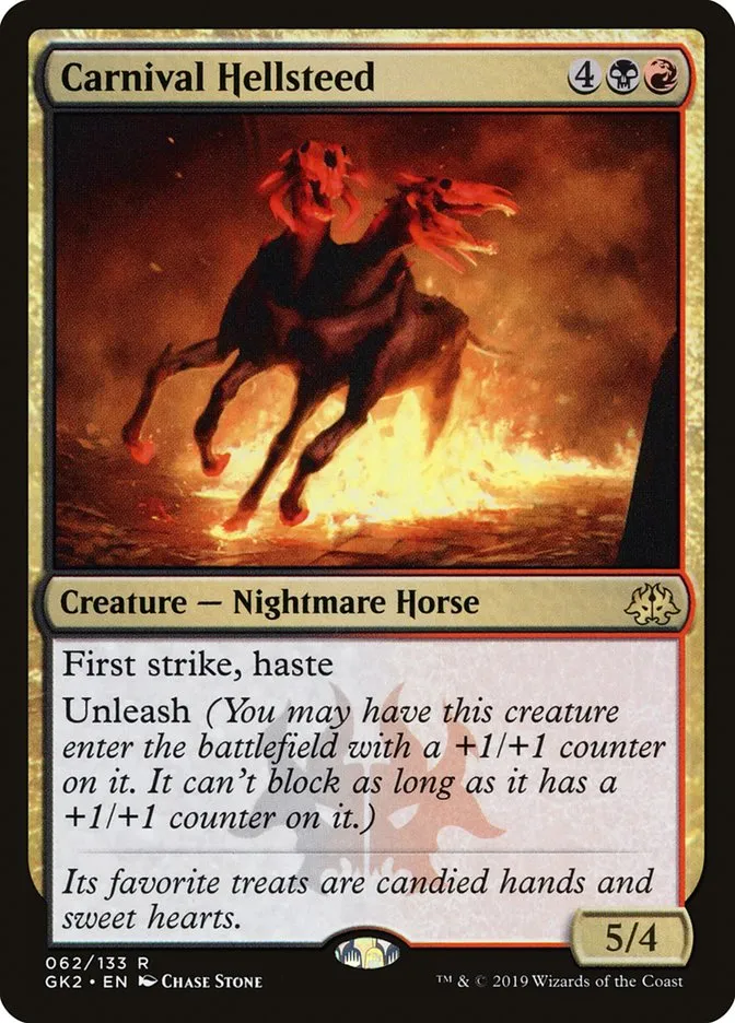 Carnival Hellsteed Front Face