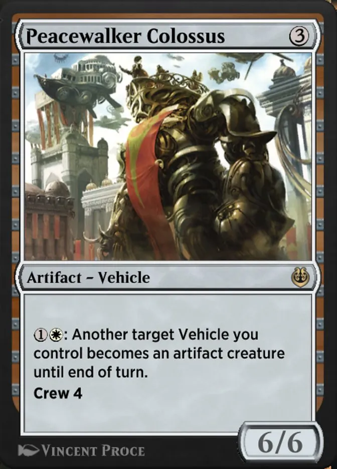 Peacewalker Colossus Front Face