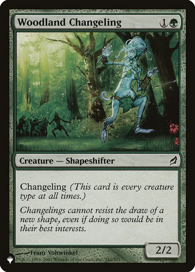 Woodland Changeling Front Face