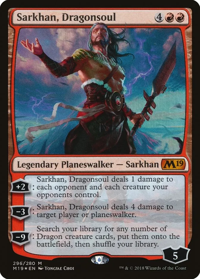 Sarkhan, Dragonsoul Front Face