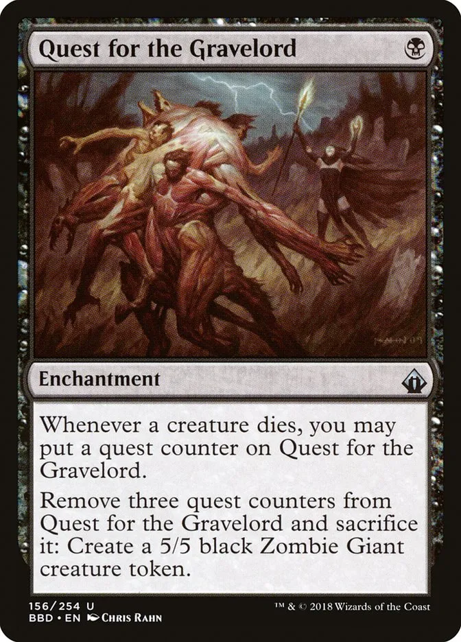 Quest for the Gravelord Front Face