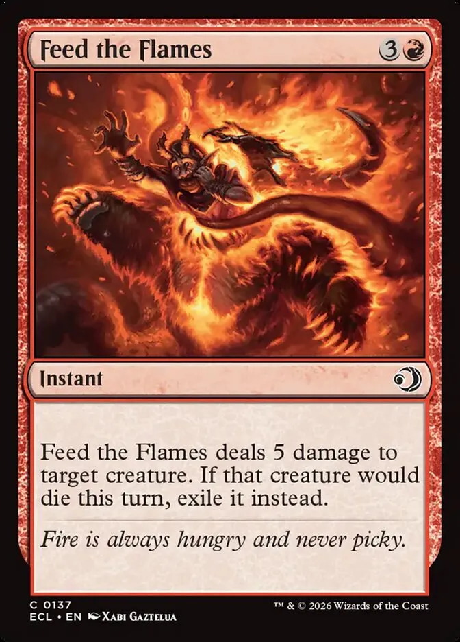 Feed the Flames Front Face