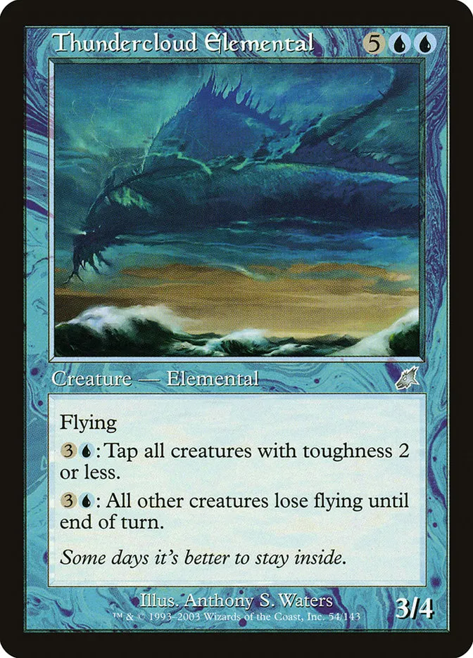 Thundercloud Elemental Front Face