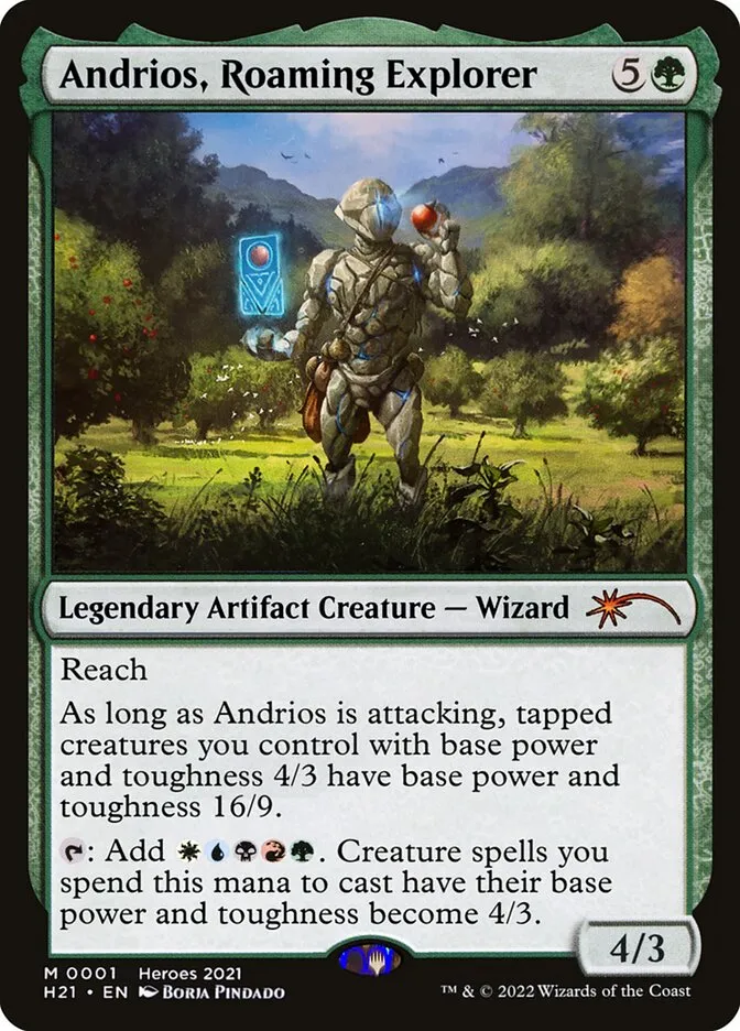 Andrios, Roaming Explorer Front Face