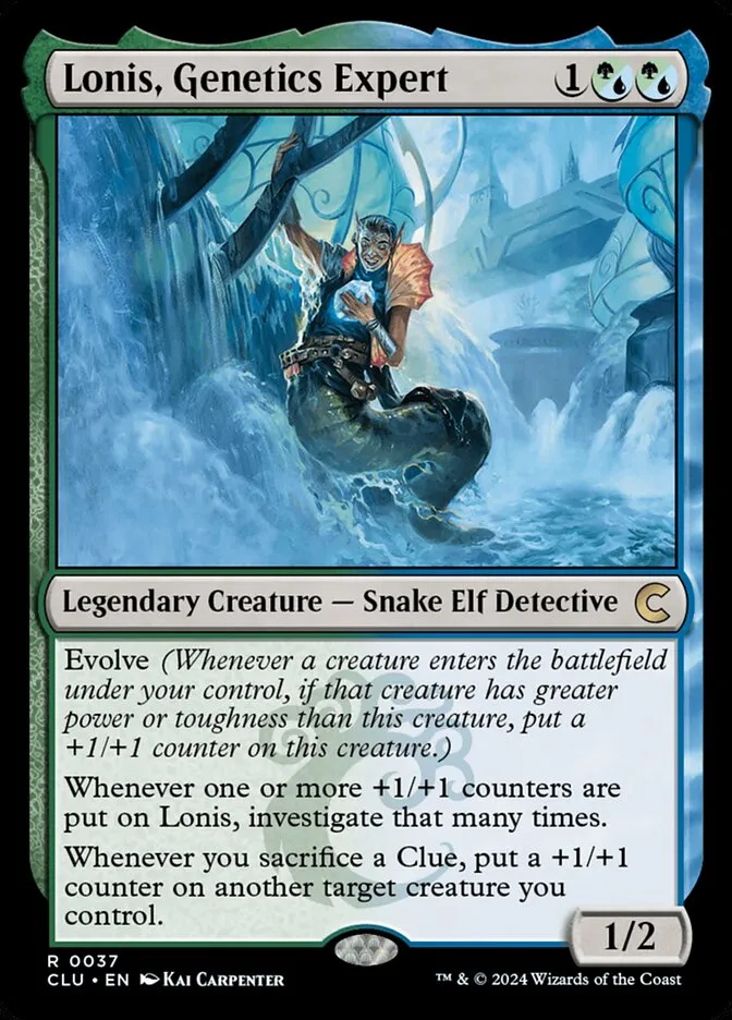 Lonis, Genetics Expert Front Face