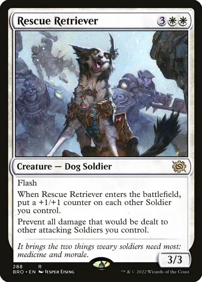 Rescue Retriever Front Face