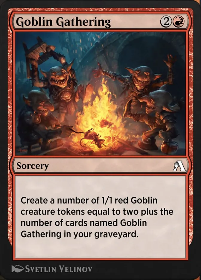 Goblin Gathering Front Face