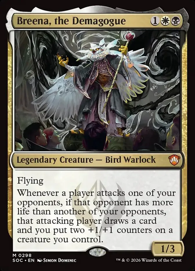 Breena, the Demagogue Front Face