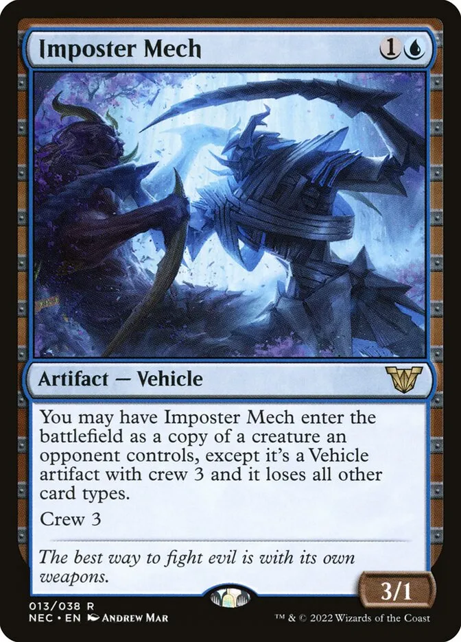Imposter Mech Front Face