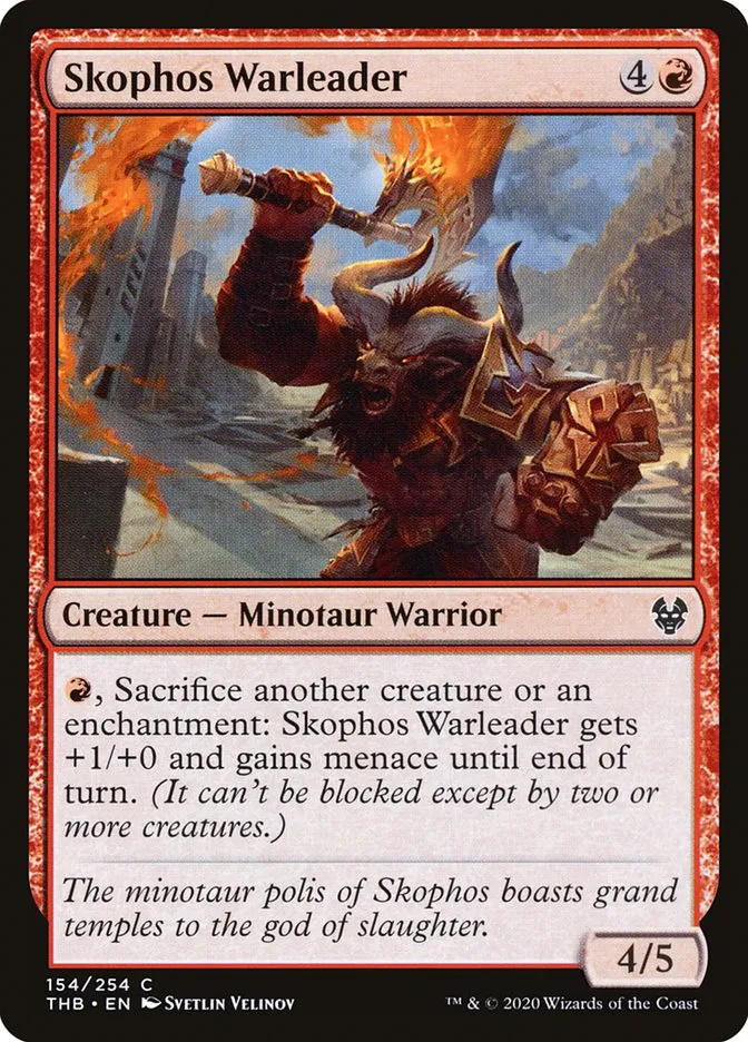 Skophos Warleader Front Face