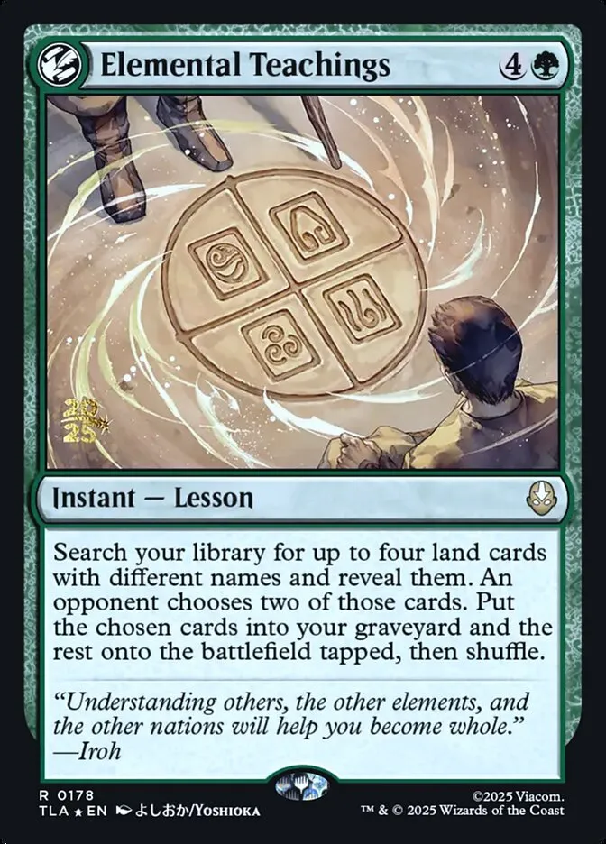 Elemental Teachings Front Face