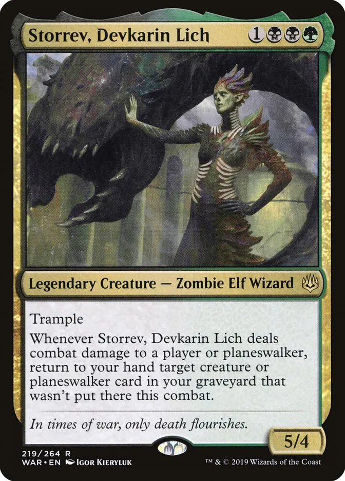 Storrev, Devkarin Lich Front Face