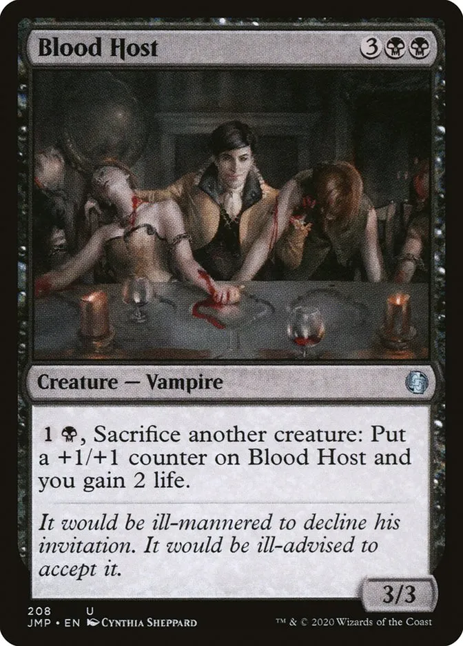 Blood Host Front Face