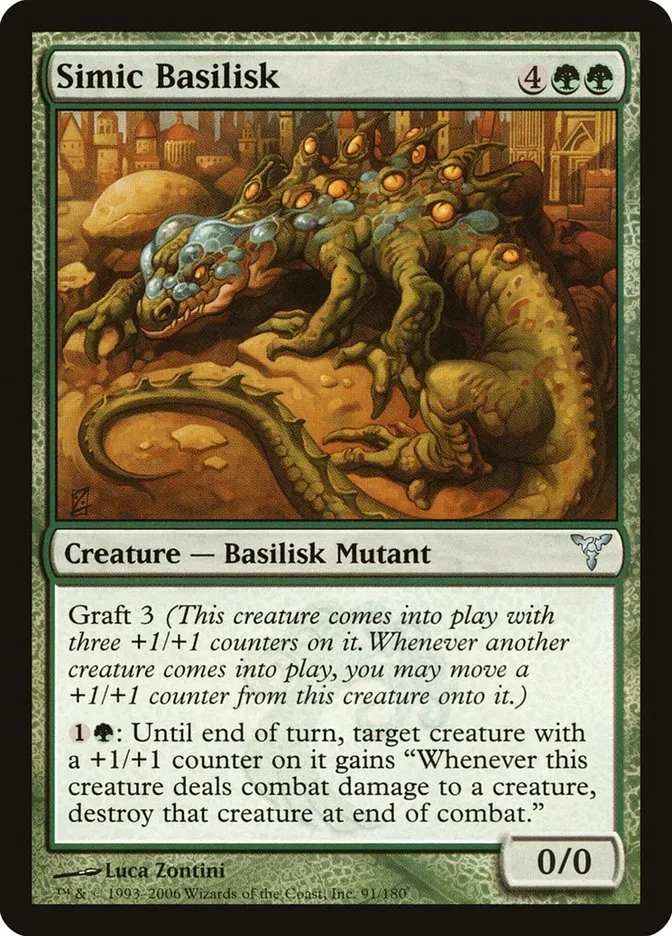 Simic Basilisk Front Face