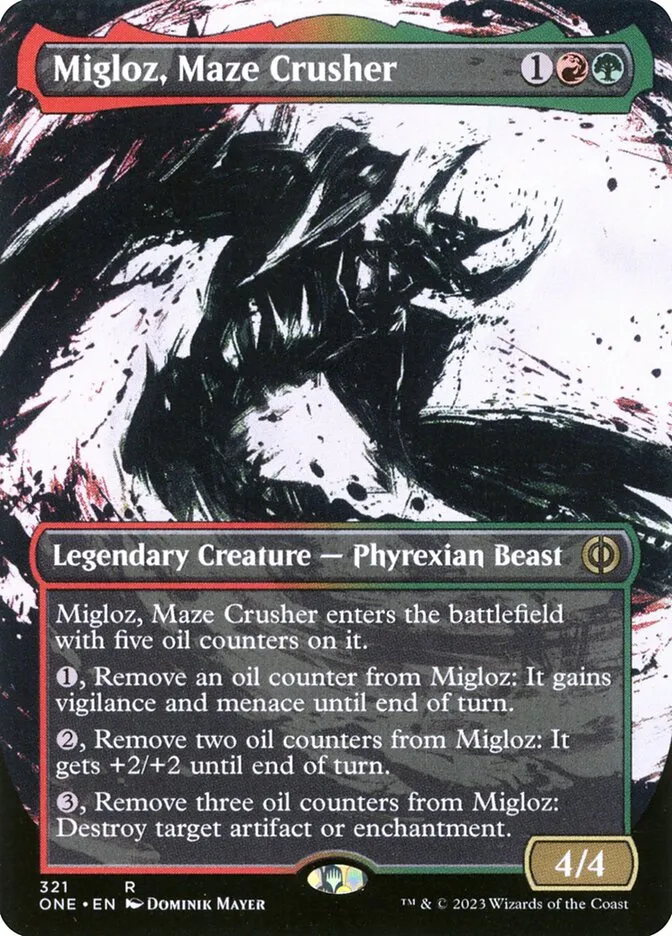 Migloz, Maze Crusher Front Face