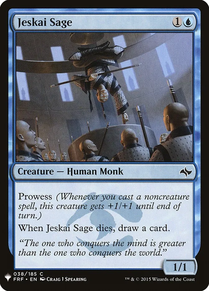 Jeskai Sage Front Face