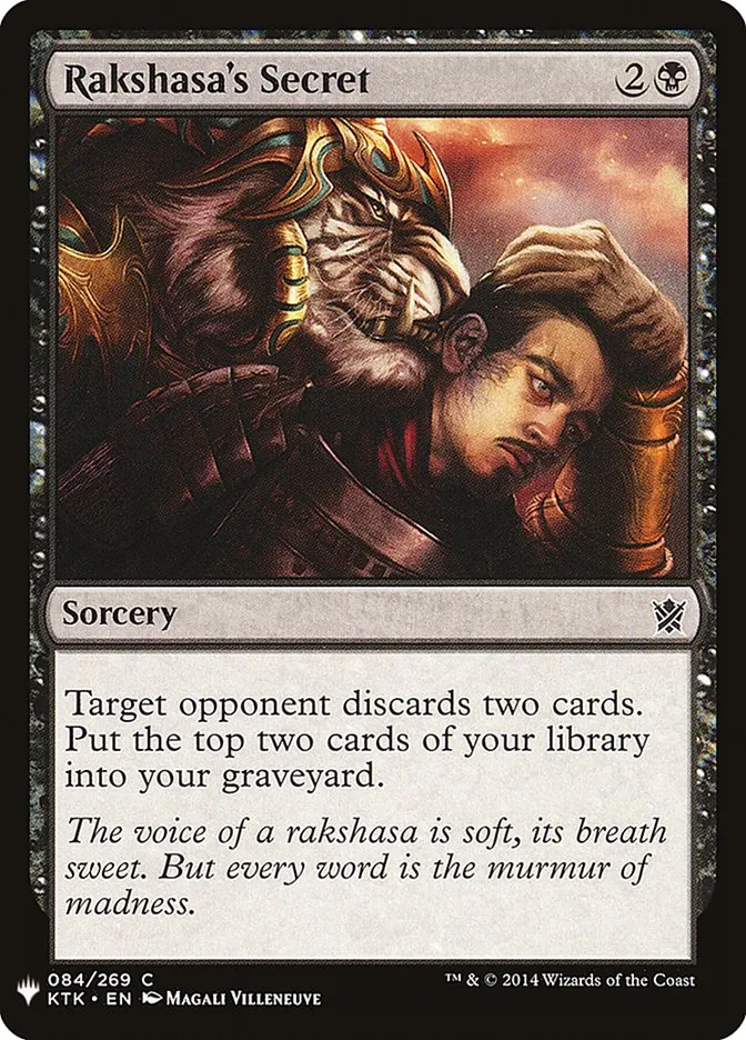 Rakshasa's Secret Front Face