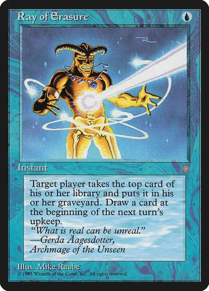 Ray of Erasure Front Face