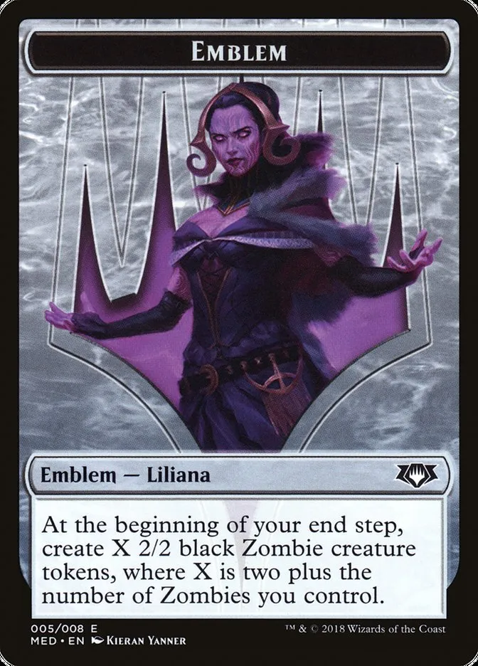 Liliana, the Last Hope Emblem Front Face
